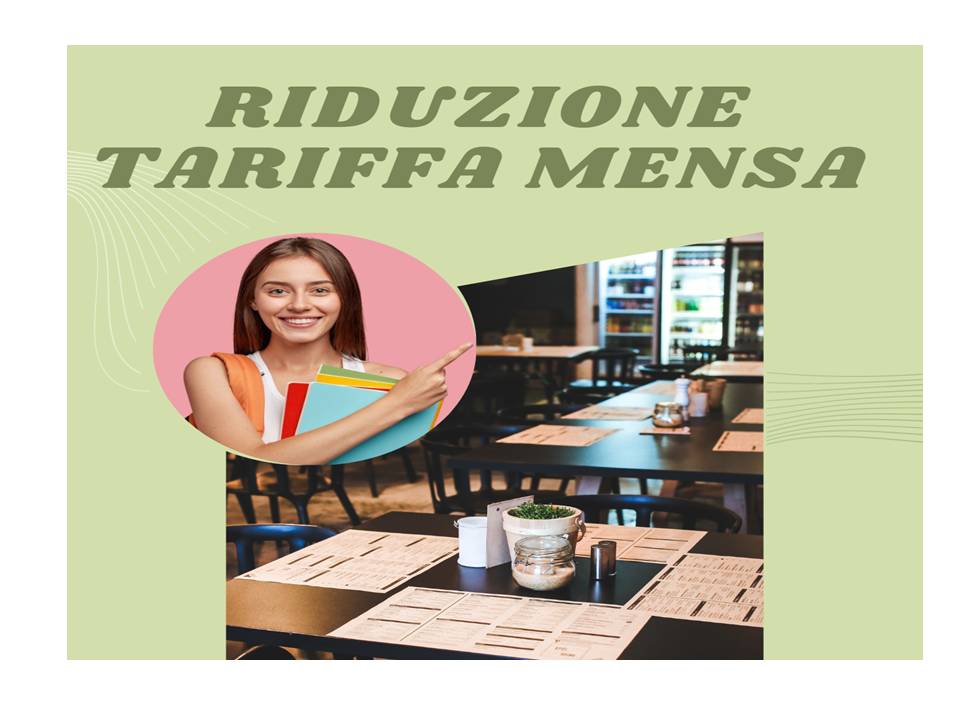 Domanda per la riduzione della tariffa mensa